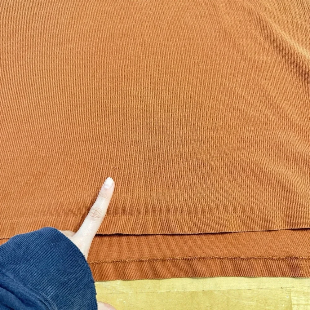 Polo by Ralph Lauren Mens Shirt Rust Orange Classic Collared Shirt Size Large